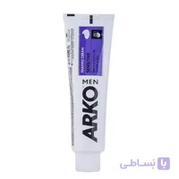 خمیر اصلاح آرکو مدل Sensitive حجم 94 میلی لیتر ا ARKO MEN Sensitive Shaving Cream 94ml کد 243042