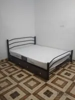 تخت خواب دونفره فلزی مدل شادی سایز 160x200 سانتیمتر حمل رایگان - تخت دونفره بدون کشو