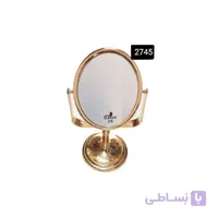 آينه آرایشی پايه دار گرد با بزرگنمایی 3X دالاس مدل 2745