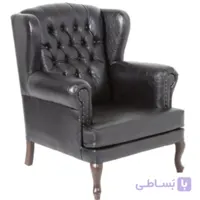 مبل کوئین تمام چرم تک نفره ژاله