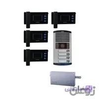 پکیج 4 واحدی کامل آیفون تصویری الکتروپیک 1096 / 1086 مشکی