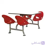 ‌ست رستورانی چهارنفره مدل SR418X4 نیلپر