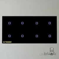 مشخصات و خرید کلید لمسی ریموتی هشت پل گلدور