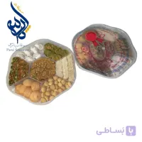 شیرینی مخلوط یزدی گرد حاج خلیفه رهبر 800 گرمی کدSM-3
