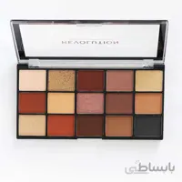 پالت سايه رولوشن مدل ريلود ولوت رز ا Revolution velvet rose eyeshadow palette کد 301489