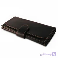 کیف پول چرم زنانه سه لت زیانه دار ا قیمت به شرط خرید تیمی