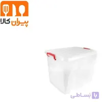 باکس چرخ دار هوم کت نورا متوسط شفاف