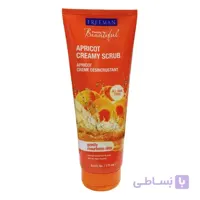 ماسک صورت فریمن مدل Freeman Apricot Creamy Scrub حجم 175 میلی لیتر ا Freeman Creamy Scrub Apricot Cosmetic 175ml