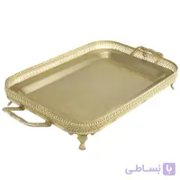 سینی برنجی مستطیل ایران کادو کد 201M