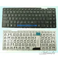 (به همراه لیبل کیبورد فارسی جدا گانه) ا کیبورد لپ تاپ ASUS مدل X451