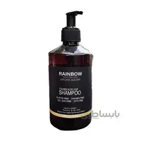 شامپو بدون سولفات و ترمیم کننده مو رینبو مدل شیر و عسل حجم 500 میلی لیتر ا Rainbow Milk &Run honey Repairing shampoo 500ml