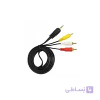 کابل ۱ به ۳ صدا و تصویر RCA