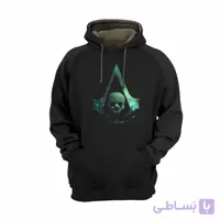 هودی مشکی طرح بازی assassin's creed
