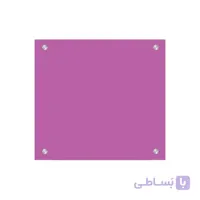 تخته وایت برد شیشه ‌ای کد CG77 سایز 70×70 سانتی متر