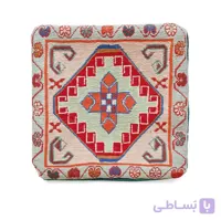 کوسن گلیم سوزنی طرح ترنج کد5 - 40×40 سانتی