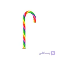 آبنبات عصایی بسته 15 عددی