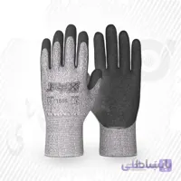 دستکش ضد برش کف مواد لتکس کات5 FOX (کد: 1555)