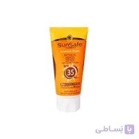 کرم ضد آفتاب بژ متوسط SPF35 سان سیف