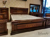 سرویس خواب معرق چوبی مدل قایقی کد ۱۰۱۹۷۸