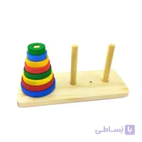 اسباب بازی چوبی برج هانوی