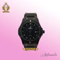 ساعت مردانه هابلوت Hublot HU1M104 مشکی بند فلزی
