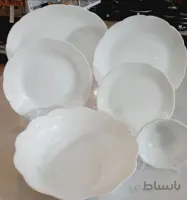 سرویس آرکوپال 26 پارچه داماس گرد ساده