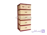فایل 5 طبقه پهن دل آسا D117-U5