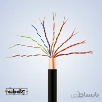 کابل 10 زوج زمینی 0.6 تمام مس برند مازندران