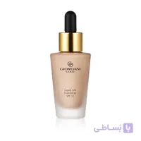 کرم پودر قطره چکانی جوردانی گلد 32921 ا GIORDANI GOLD LIQUID SILK FOUNDATION Light ivory spf12 32921