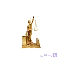 مجسمه فرشته عدالت جا قلمی دار