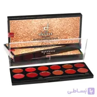 پالت رژ لب 12 تایی دوسه doucce