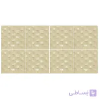 دیوارپوش تندیس و پیکره شهریار مدل امای کد W1010 22 بسته 8 عددی