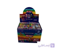 مداد رنگی جعبه فلزی تخت مدل JM890 پارسیکار