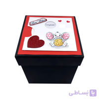 جعبه هدیه و کادو طرح ولنتاین