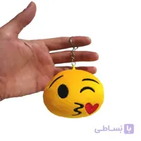 آویز پولیشی ایموجی مدل بوسه