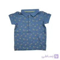 پولوشرت بچگانه اینکس تنسو- آبی نفتی طرح گلبرگ