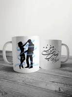ماگ عاشقانه کد mgs14 مجموعه ۲ عددی