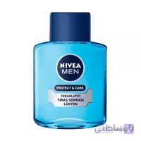 افترشیو نیوآ مدل Protect And Care حجم 100 میلی لیتر ا Nivea Protect And Care 100ml Fluid After Shave
