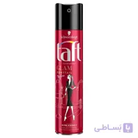 اسپری نگه دارنده موی تافت مدل Glam Ponytails حجم 250 میل ا Taft Ultra Strong Glam Ponytails Styles Hairspray 250 ml