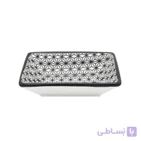 نعلبکی مستطیل چینی کد 003501