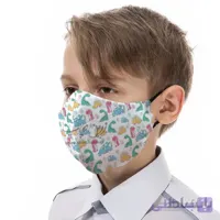 ماسک 3 لایه کودکانه با قابلیت تعویض فیلتر مدل T074