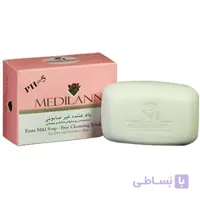 مدیلن پاک کننده غیرصابونی پوست خشک و حساس ا Medilann Dry And Sensitive Skin Cream Syndet Bar
