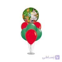استند بادکنک 7 شاخه کریسمس مدل STA303