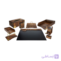 ست اداری رومیزی چوبی آونگ دکو A702