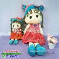 عروسک دختر کلاه پاپیونی