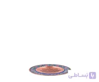 بشقاب ساده مس و پرداز