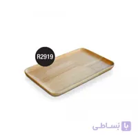 R2919 سینی مستطیل چوبی کافی شاپی کوچک