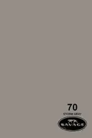 فون کاغذی طوسی SAVAGE Widetone #70 STORM GRAY