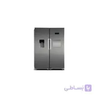 یخچال فریزر الکترواستیل دوقلو با یخساز اتوماتیک و درب بار سری unique ا Electro steel unique Freezer refrigerator