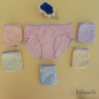شورت اسلیپی دخترانه بچه گانه قرمز زرد صورتی سیر صورتی کمرنگ بنفش ابی بنفش سیر s.m.l ا Underwear